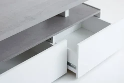 TV-bord TOFTLUND hvid/beton