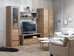 TV-bord VEDDE vild eg