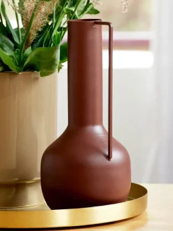 Vase DENNO Ø11xH25cm rød