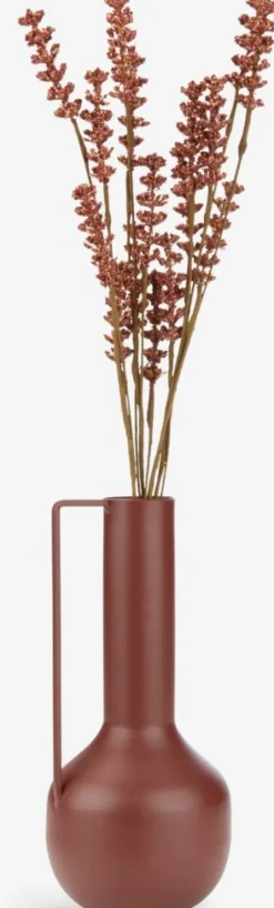 Vase DENNO Ø11xH25cm rød