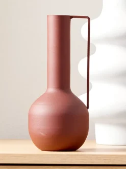 Vase DENNO Ø11xH25cm rød