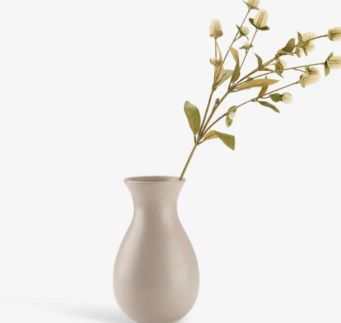 Vase FREI Ø16xH26cm grå