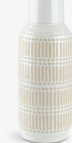 Vase GUSTAF Ø18xH47cm hvid