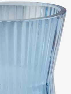 Vase HILBERT Ø8xH16cm blå