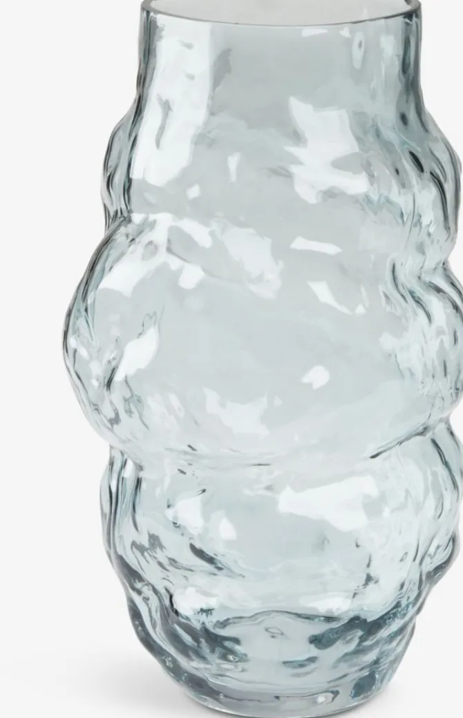 Vase JARL Ø18xH30cm blå