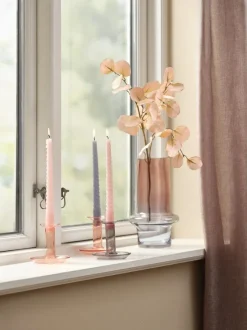 Vase KRIS Ø15xH26cm blå/rosa