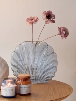 Vase LAUGE B20xL10xH17cm blå