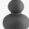 Vase ROBERT Ø11xH15cm sort