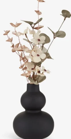 Vase ROBERT Ø11xH15cm sort