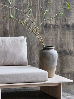 Vase TOMMY Ø26xH44cm grå/brun