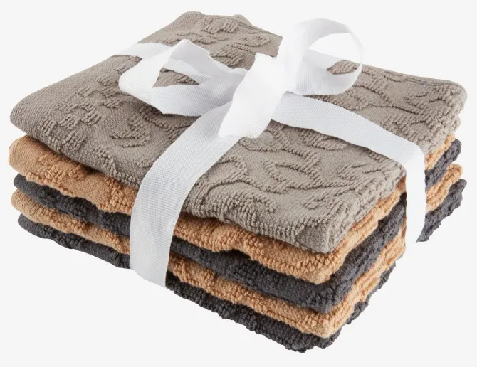 Vaskeklud STIDSVIG 30x30 5 stk/pk KRONBORG