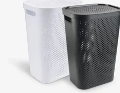 Vasketøjskurv INFINITY plast hvid