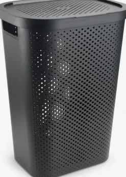 Vasketøjskurv INFINITY plast sort