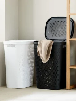 Vasketøjskurv INFINITY plast sort