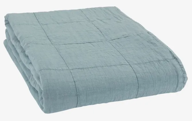 Vattæppe VALMUE 130x180 blå