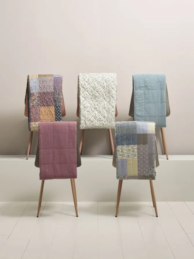 Vattæppe VALMUE 130x180 blå