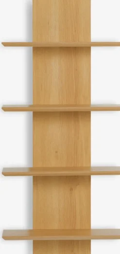 Væghylde BORUM 4 hylder egefarve
