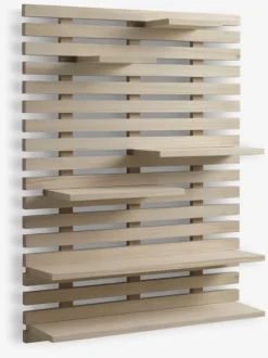 Væghylde KETTINGE 6 hylder natur