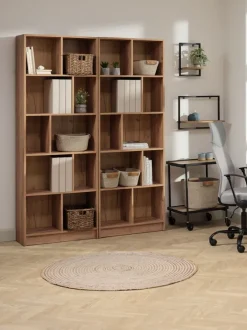 Væghylde TRAPPEDAL 2 stk/pk egefarve/sort