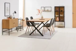 Væghylde TRAPPEDAL 2 stk/pk egefarve/sort