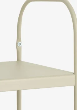 Væghylde VANDRUP 6 justerbare hylder beige