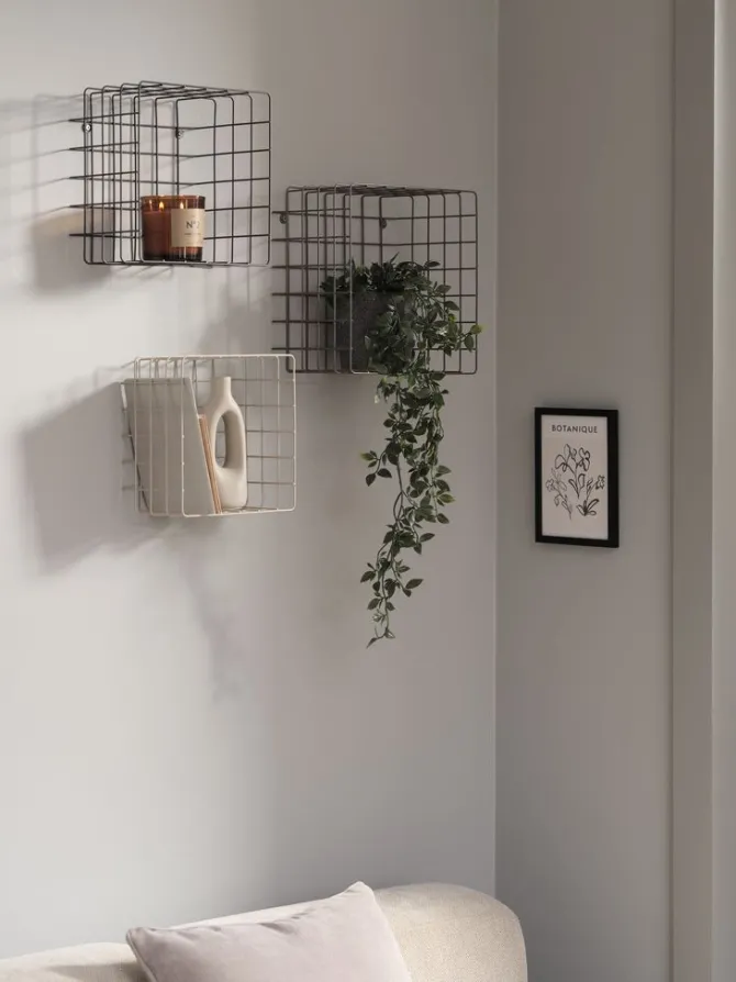 Væghylder STENUM beige/brun/mørkebrun 3 stk/pk