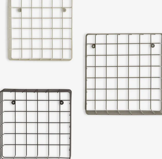 Væghylder STENUM beige/brun/mørkebrun 3 stk/pk