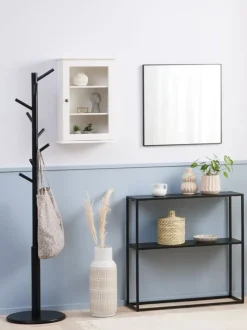 Vægskab MALLING 1 glaslåge hvid