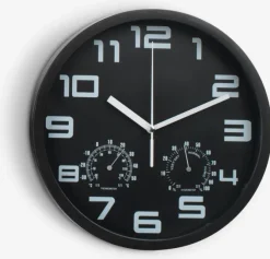 Vægur SEJER Ø25cm sort