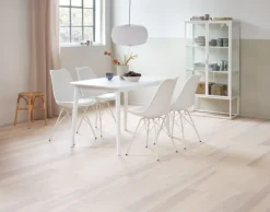 Vitrineskab VIRUM 2 låger hvid